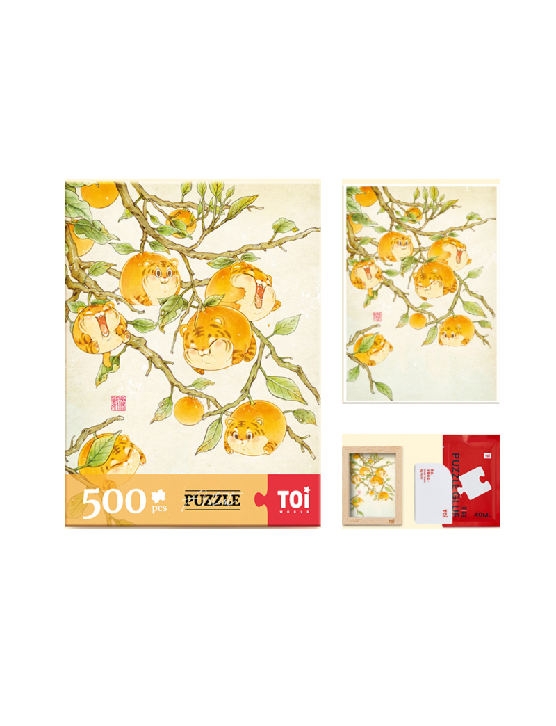 TOI Tiger orange tree 500PC
