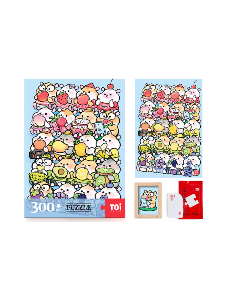 TOI Hamster Chitose Rainbow Fruit 300PC