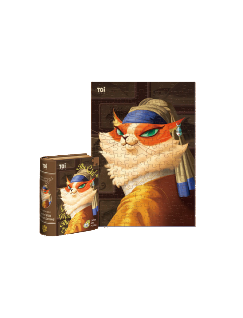 TOI Art Cat Series - Girl with a Pearl Earring 126PC