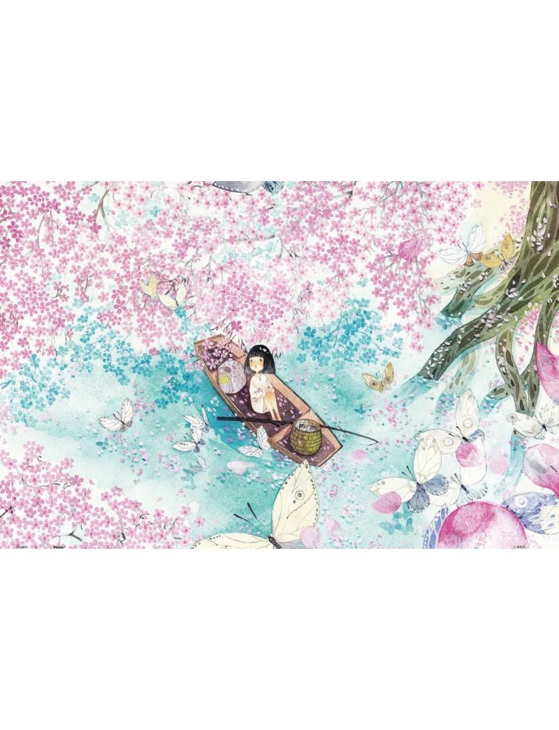 3D-JP Sea Dwellers - Cherry Blossom Tour 600pc H2574
