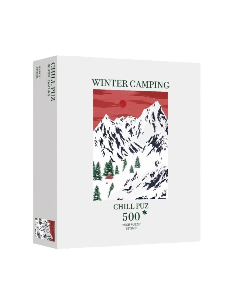Chill Puzzle Winter Camping 500pc