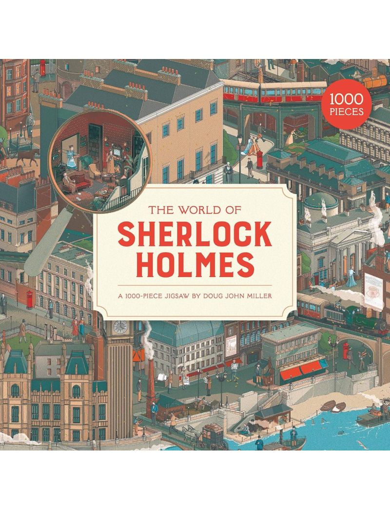 Laurence King The World of Sherlock Holmes: A 1000 Piece Jigsaw Puzzle