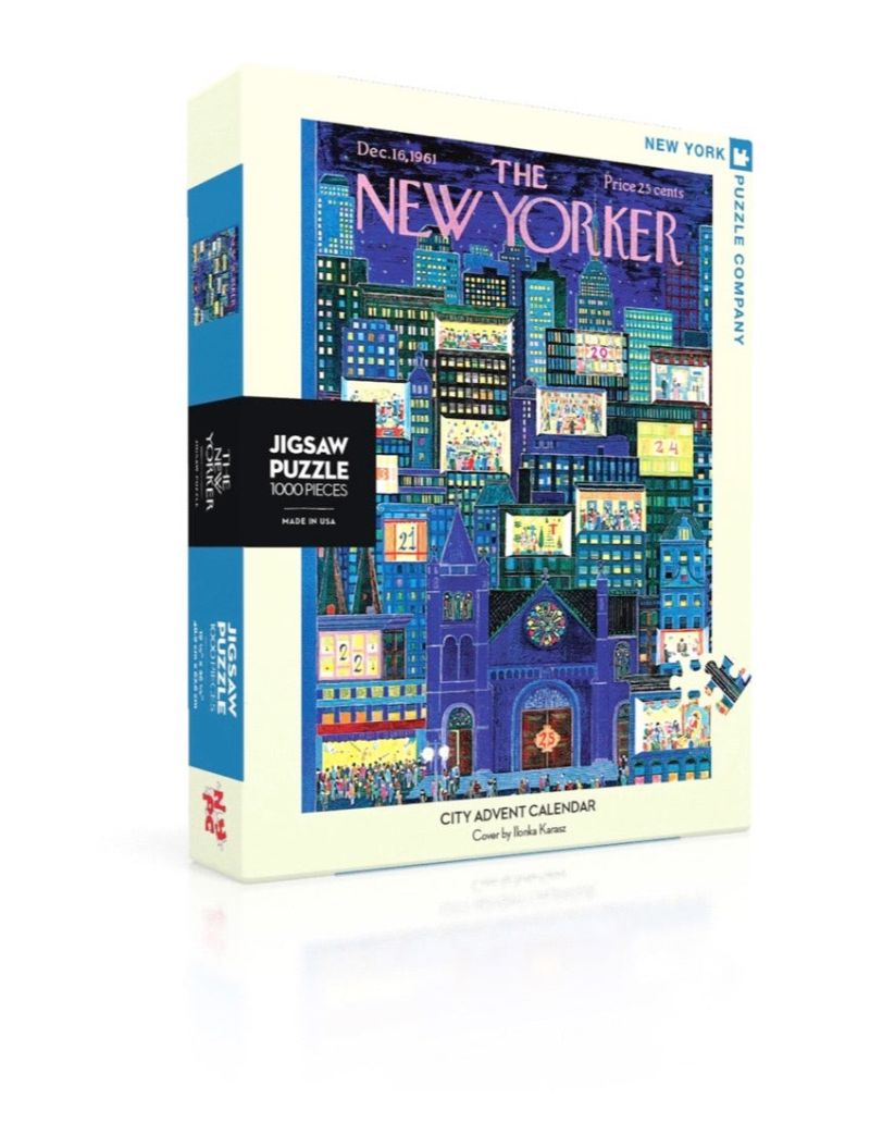 NEW YORKER CITY ADVENT CALENDAR 1000P