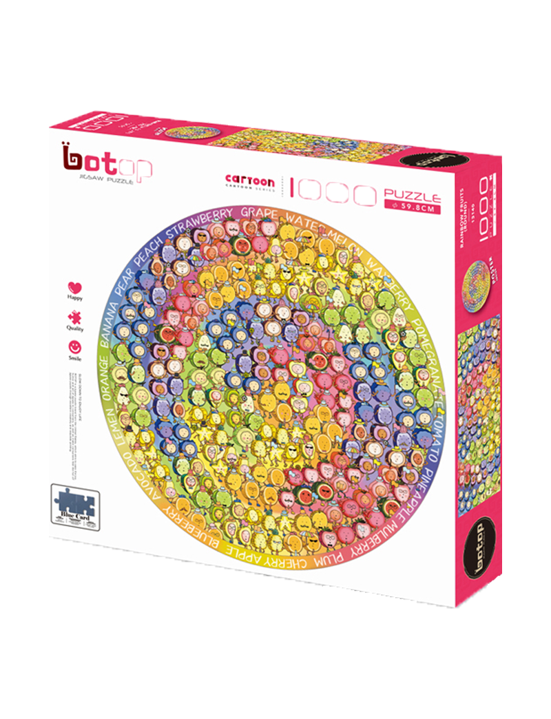 BOTOP Rainbow Fruit Round 1000pc