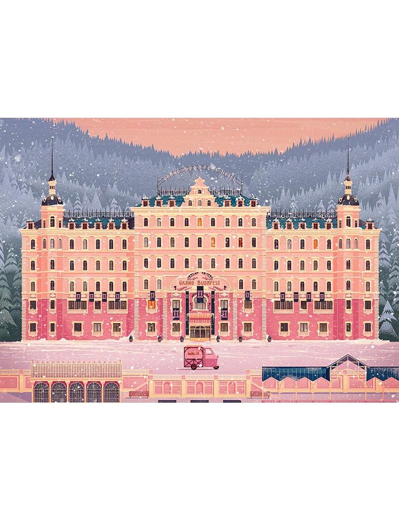 RED SOLO Budapest Hotel The Grand Budapest Hotel 1000pc