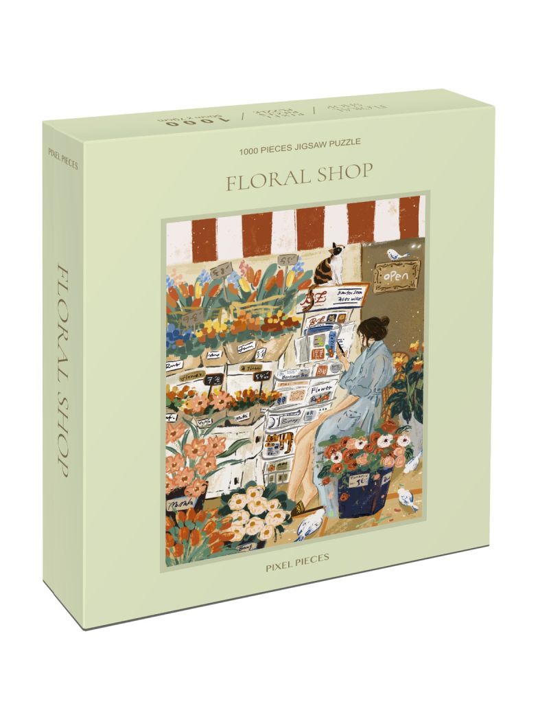 PIXEL PIECES Floral Shop 1000pcs