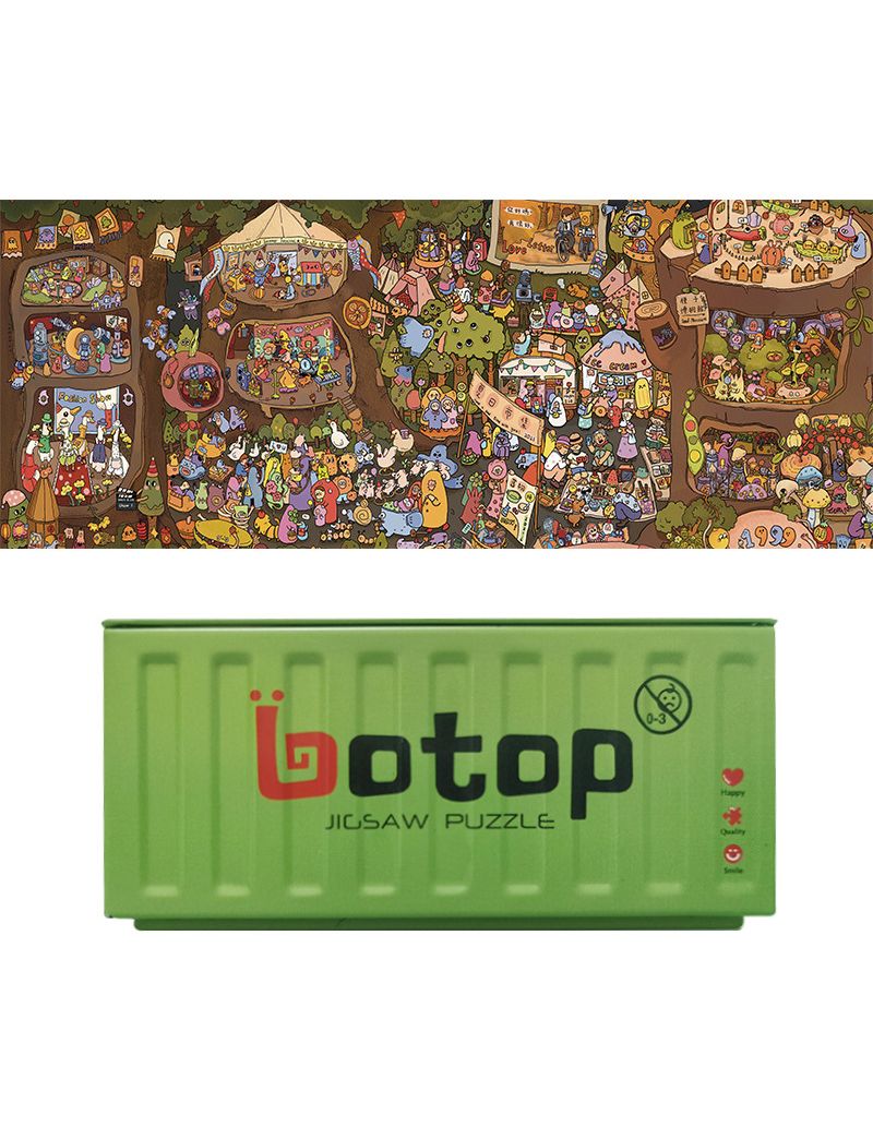 BOTOP Forest Feast (Mini Pieces) Container Outer Box 160pc