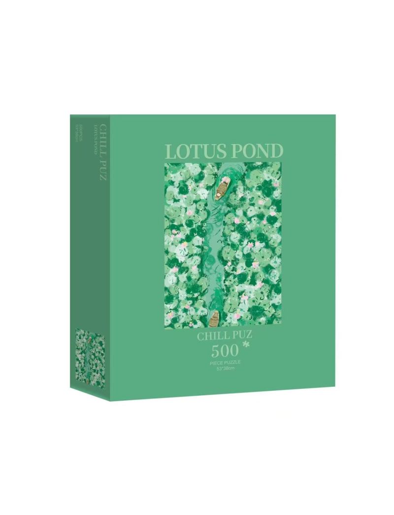 Chill Puzzle Lotus Pond 500pc