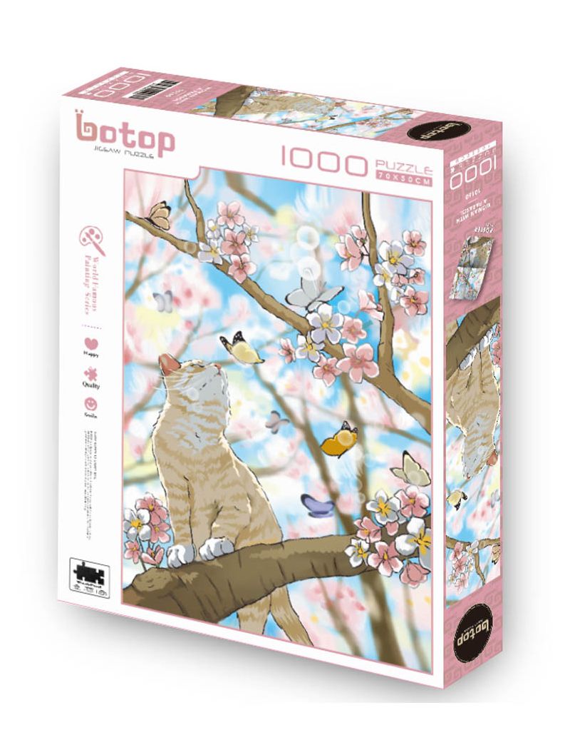 BOTOP Cat Flower Viewing 1000p
