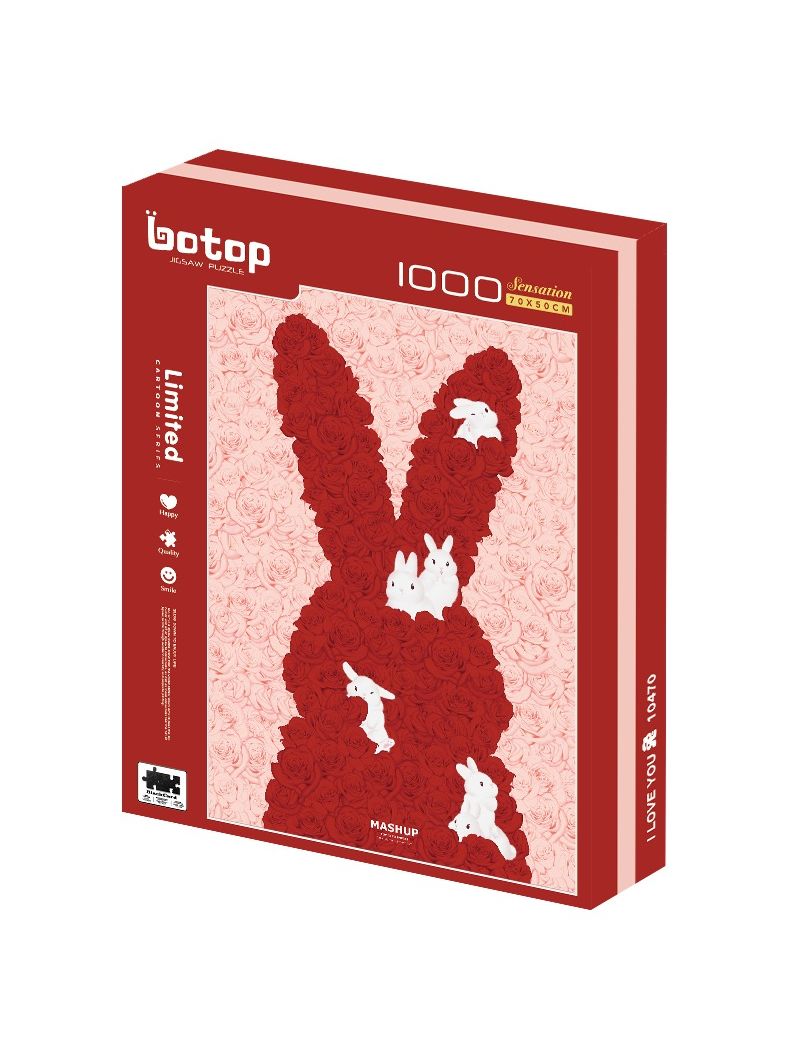 BOTOP I LOVE YOU (Red ) 1000pcs