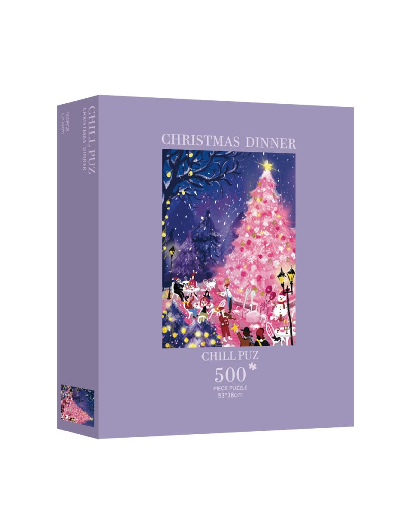 Chill Puzzle Christmas Dinner 500pc