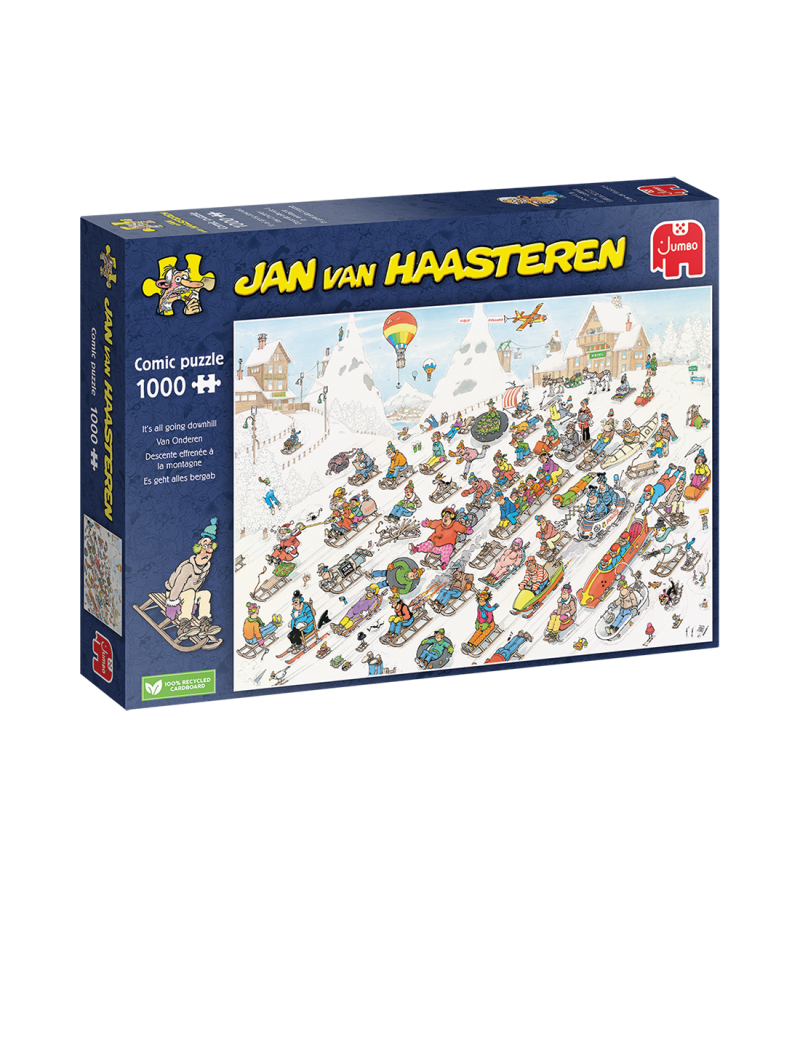 Jumbo JvH It's All Going Downhill 1000pcs
