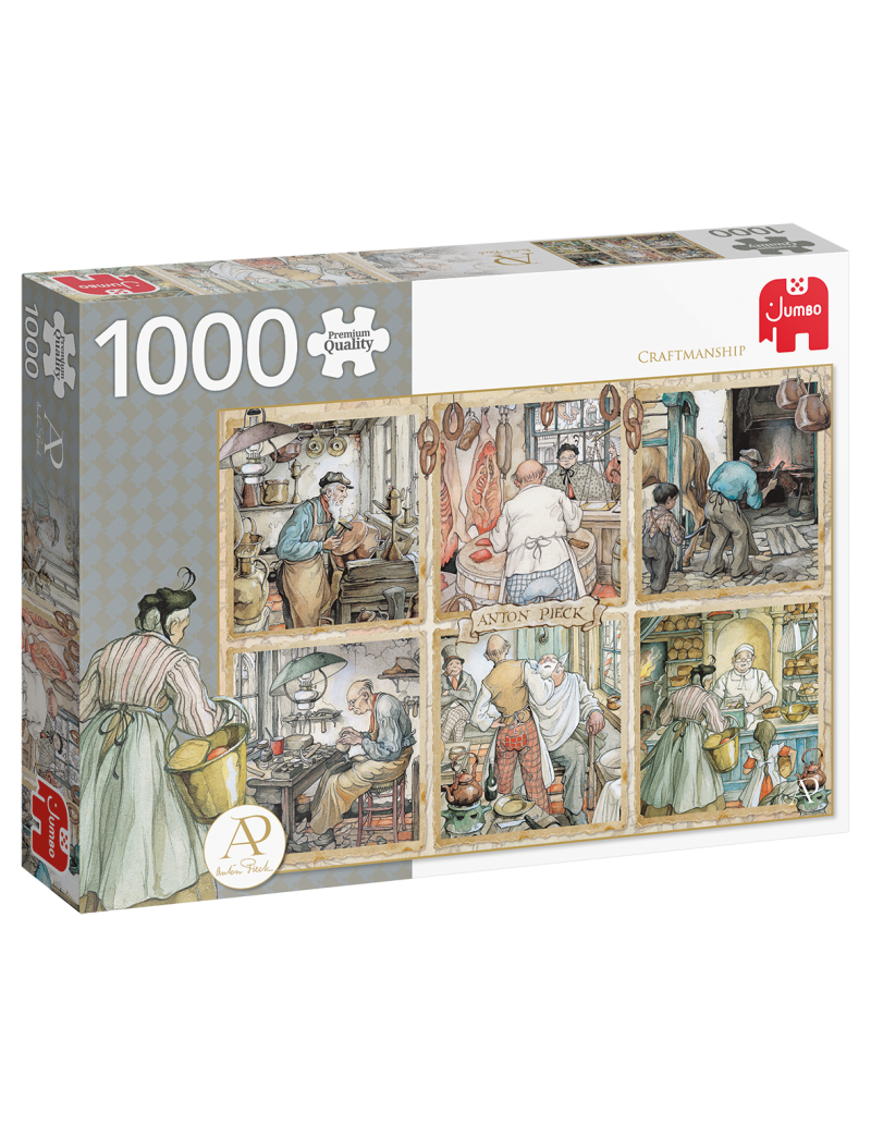 Jumbo Premium Collection - Anton Pieck, Craftmanship 1000pcs