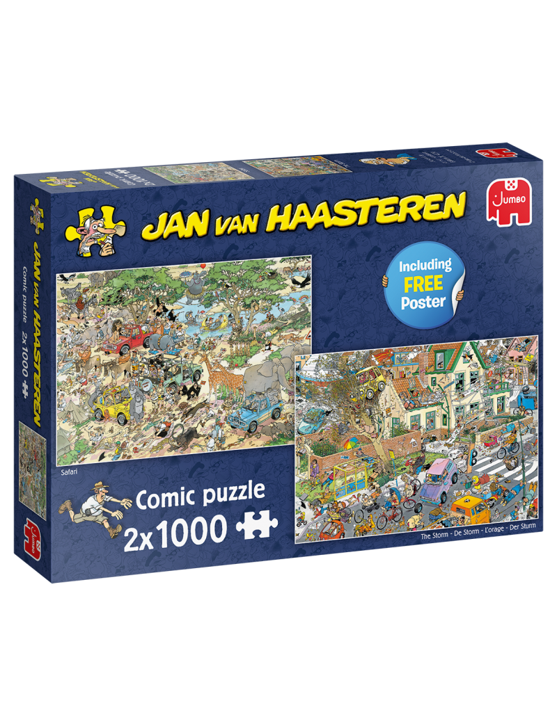 Jumbo JvH Safari & Storm (2*1000pcs)
