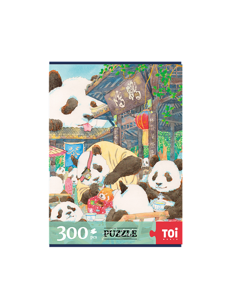 TOI Pandas of Heming Tea House 300pcs