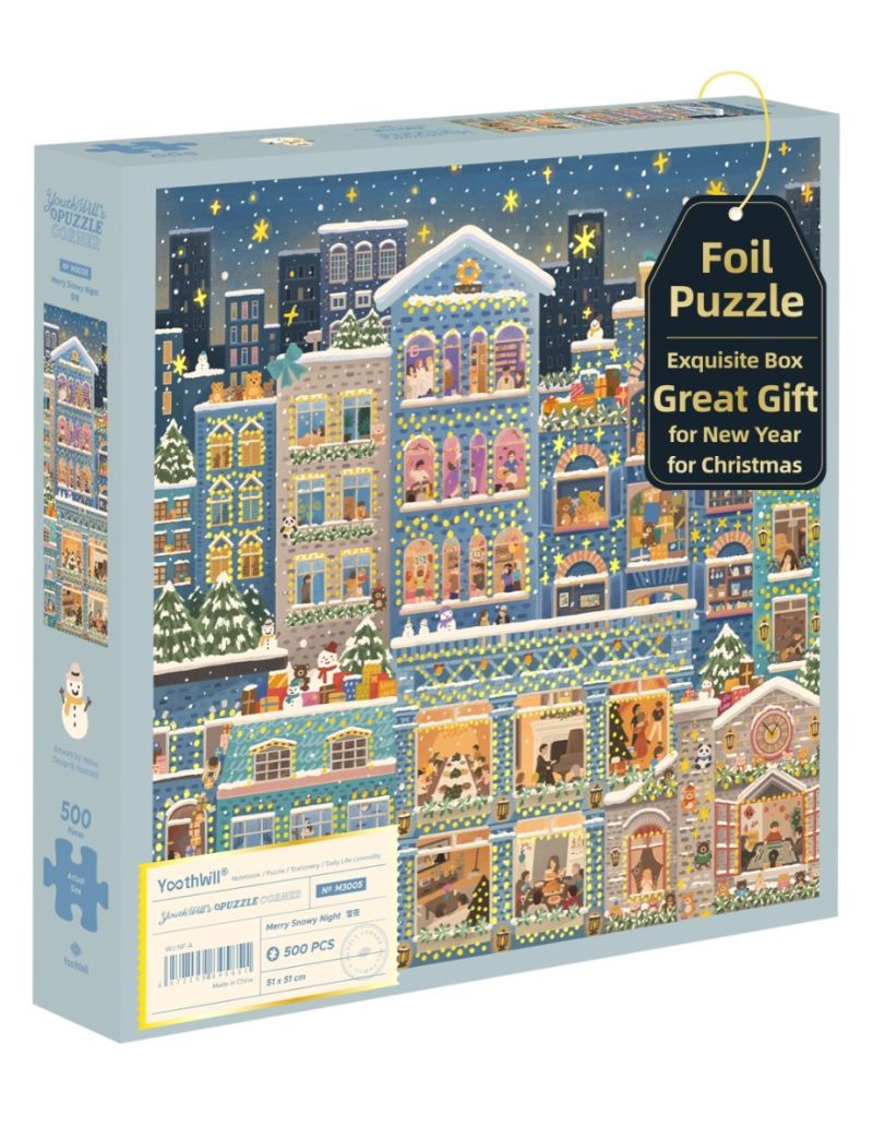 YouthWill Merry Snowy Night 500pcs