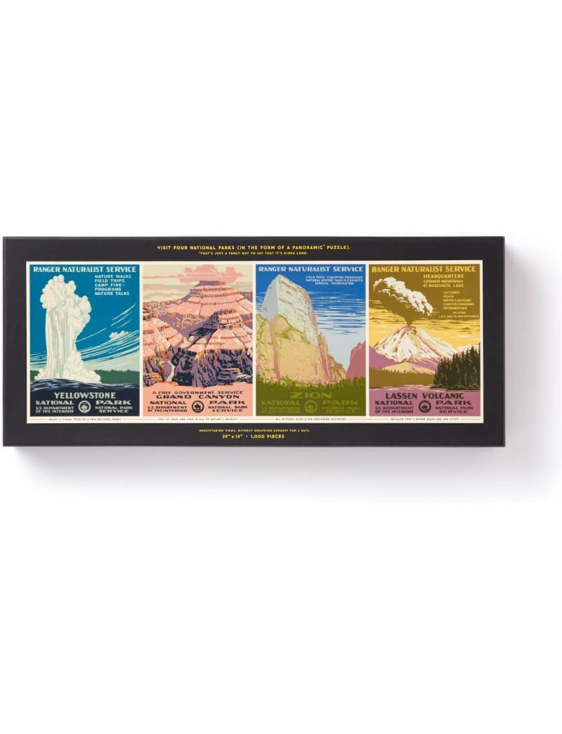 National Parks 1000pcs Panoramic Puzzle