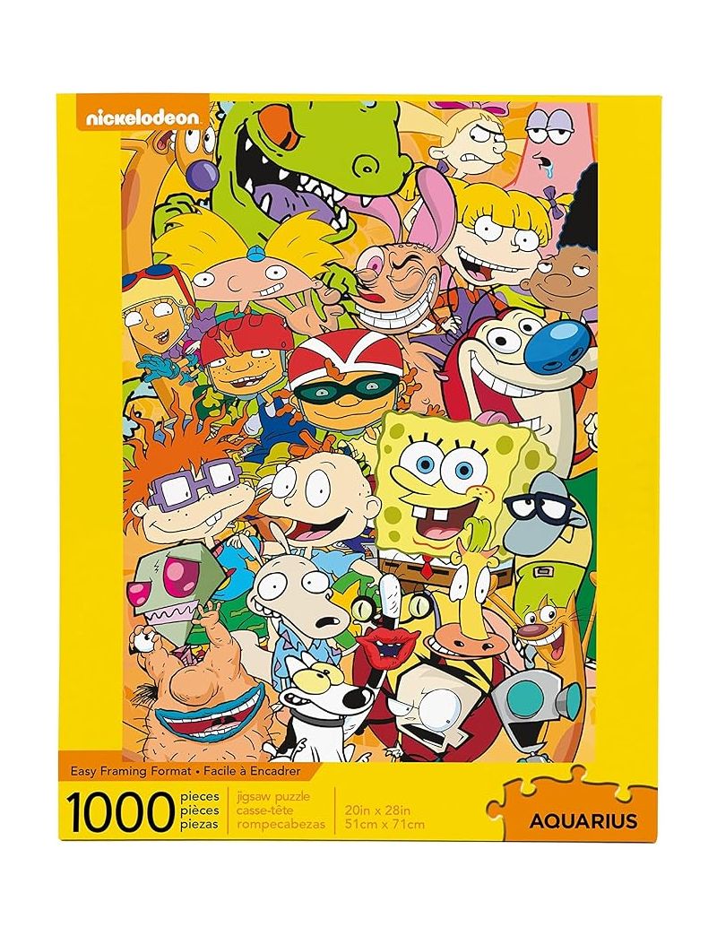 AQUARIUS 65317 Nickelodeon Cast 1,000pc Puzzle