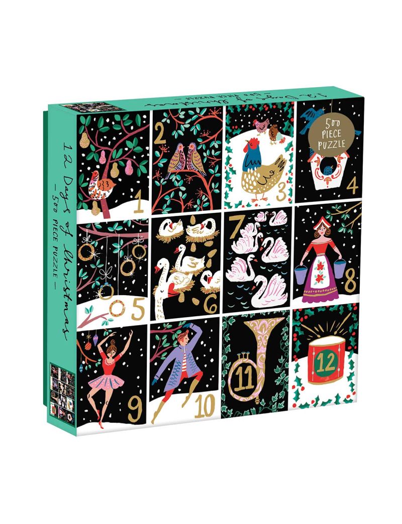 Galison 12 DAYS OF CHRISTMAS 500pcs