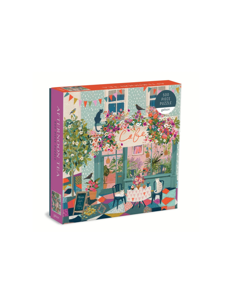 Galison Afternoon Tea 500 Piece Puzzle