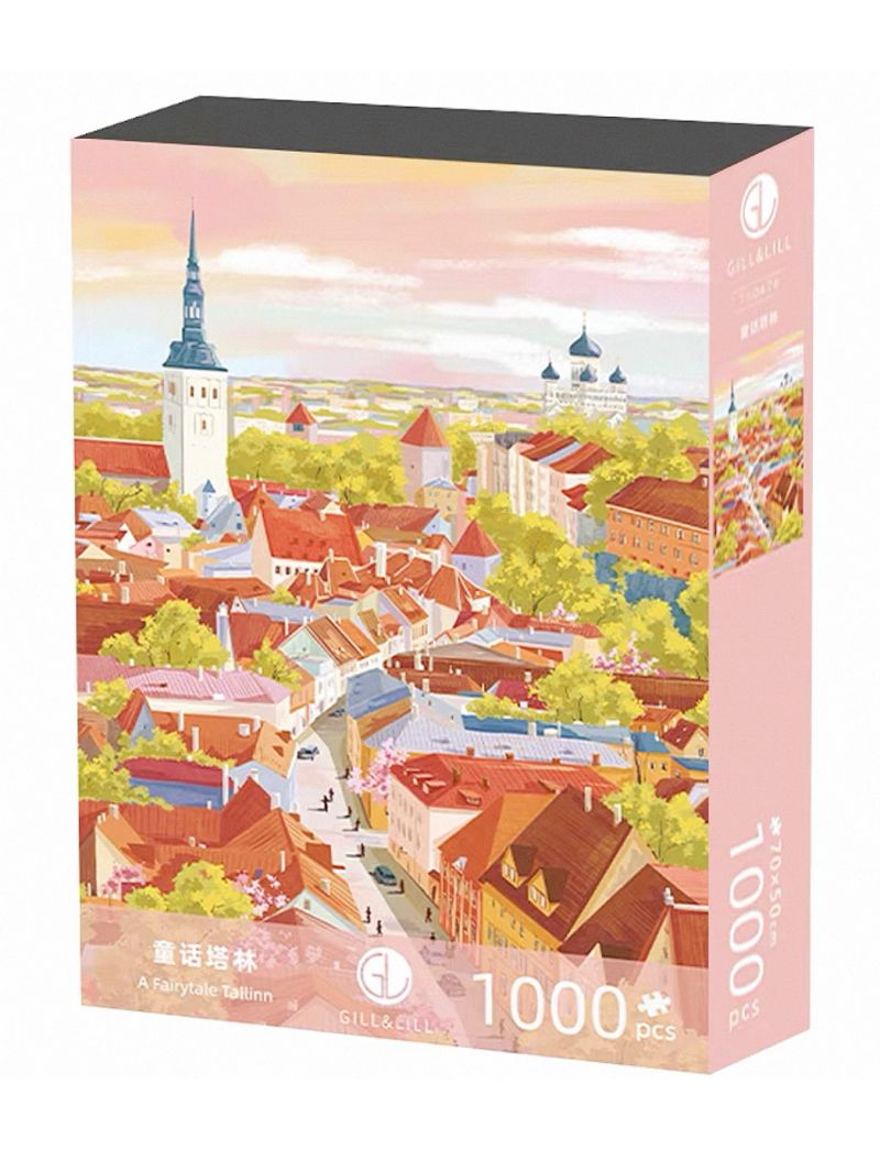 Gill&Lill A Fairytale Tallinn 1000pc