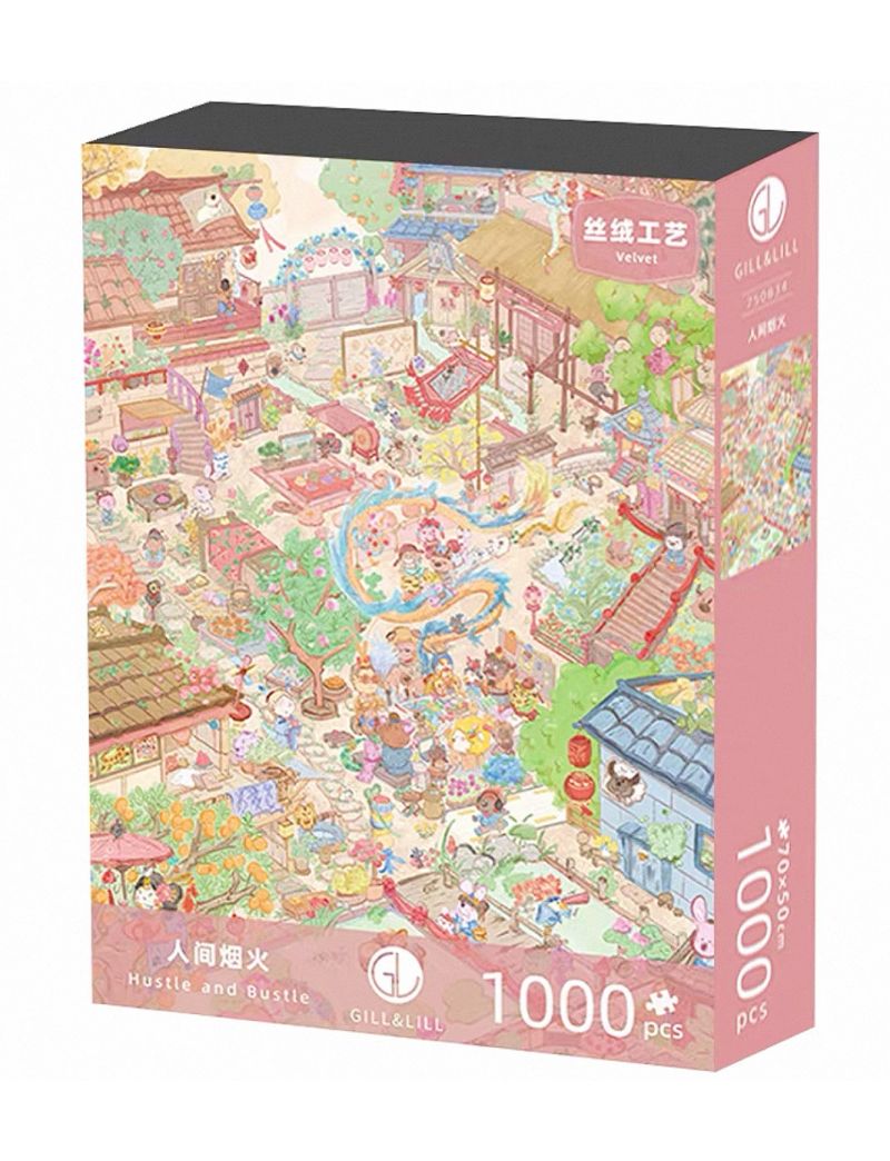 Gill&Lill Hustle and Bustle 1000pc