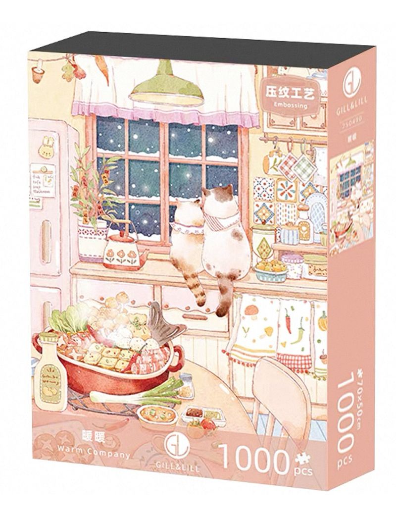Gill&Lill Warm Company 1000pc