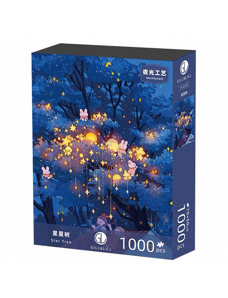 Gill&Lill Star Tree 1000pc