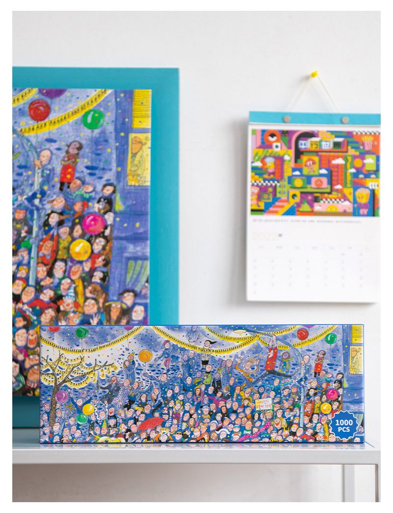 Momibook COUNT DOWN 1000PC PUZZLE