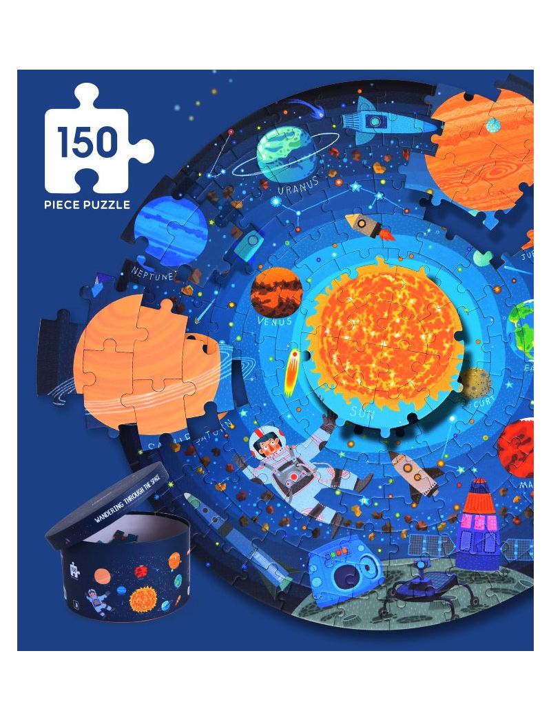 MIDEER Wandering Through The Space - 150P Round Puzzle