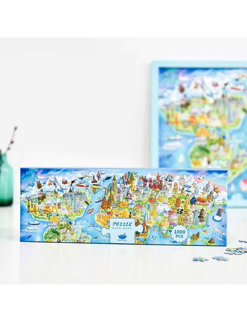 Momibook Travel Around The World 1000pc