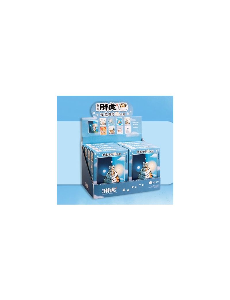 3D-JP Fat Tiger -  Surprise MiNi Puzzle Blind Box 80pcs Q1068