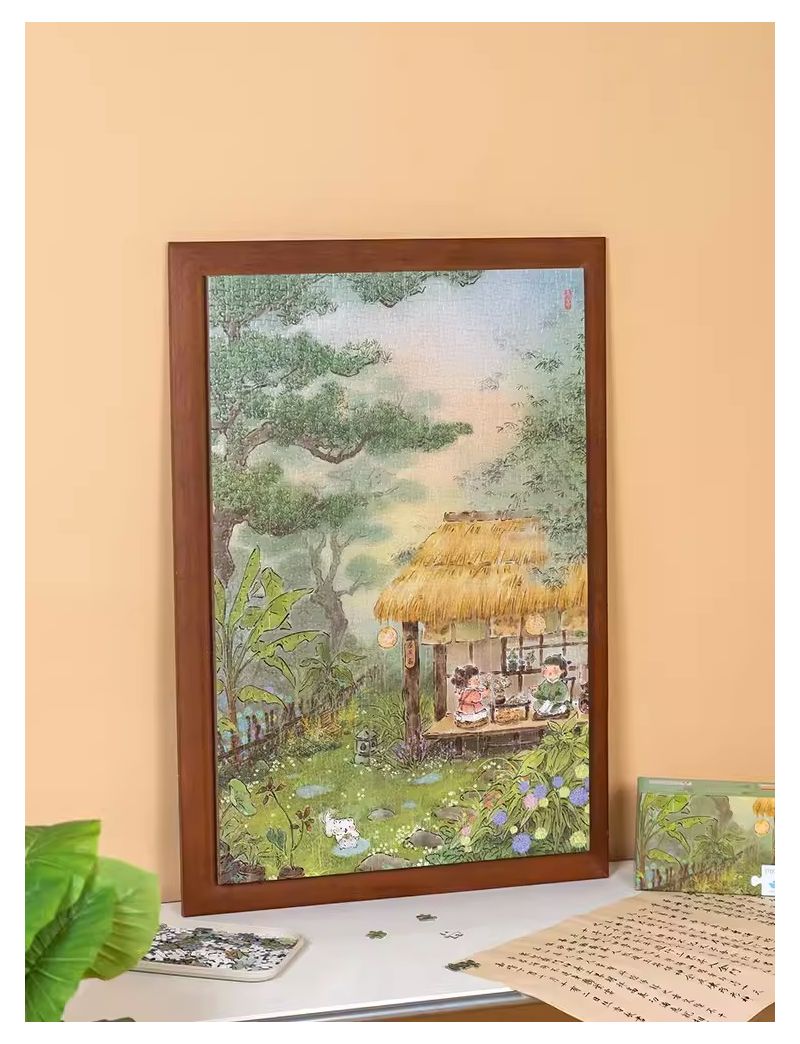 Momibook Listening to the Rain in Ban Shan 1000pcs