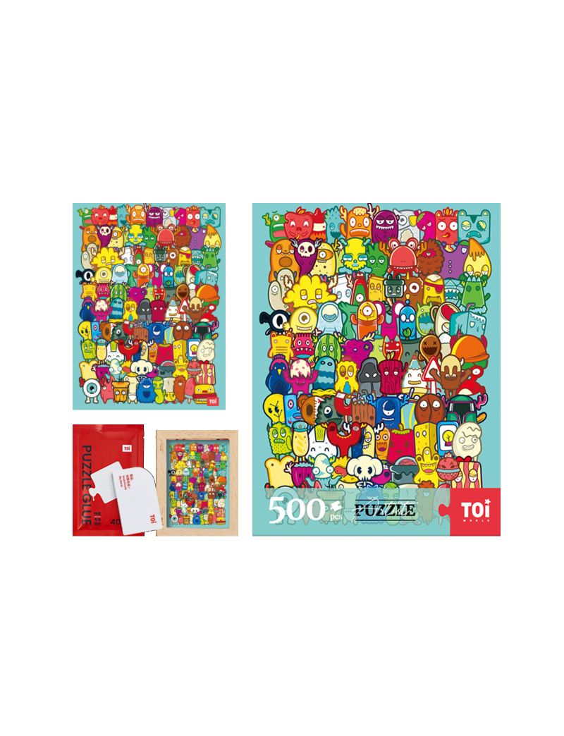 TOI A Hundred Little Monsters 500PC