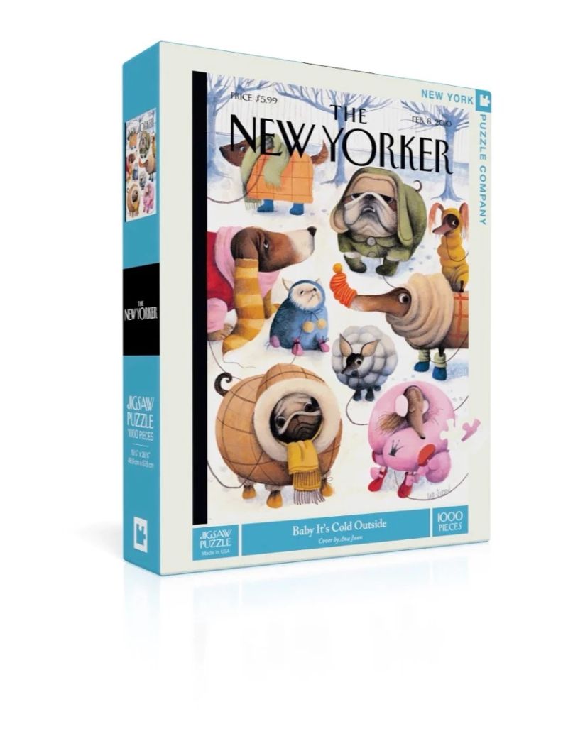 NEW YORKER Baby It'S Cold Outside 1000 Piece Jigsaw Puzzle