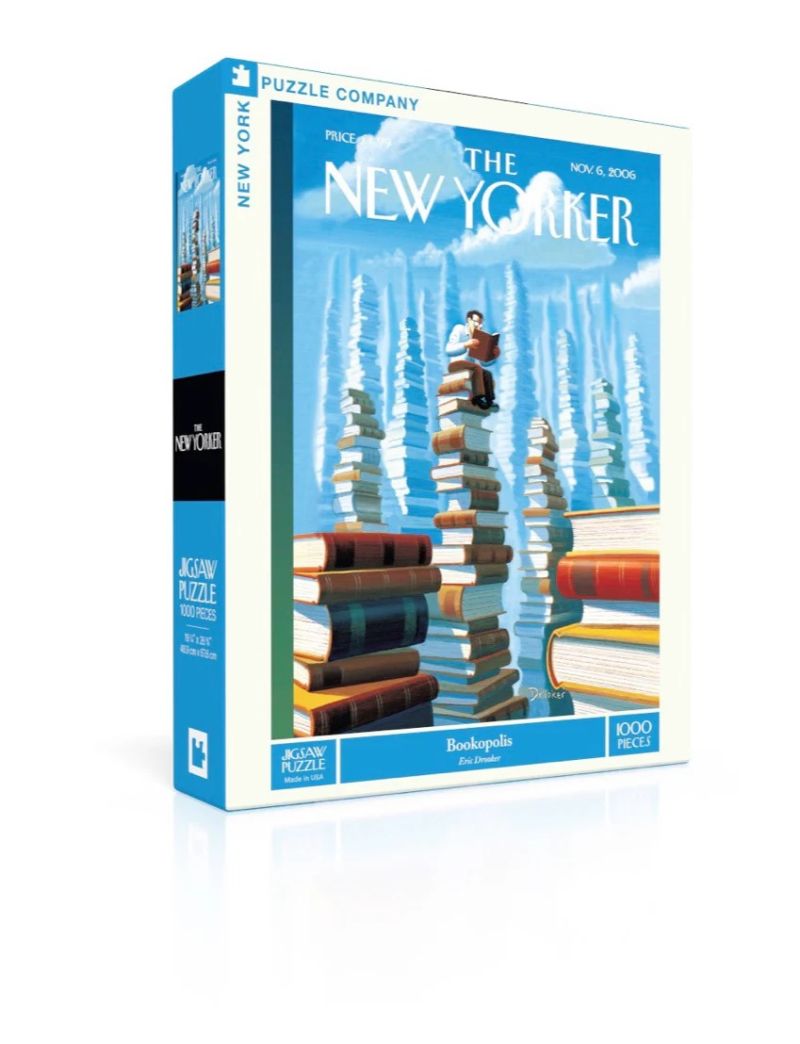 NEW YORKER Bookopolis 1000 Piece Jigsaw Puzzle