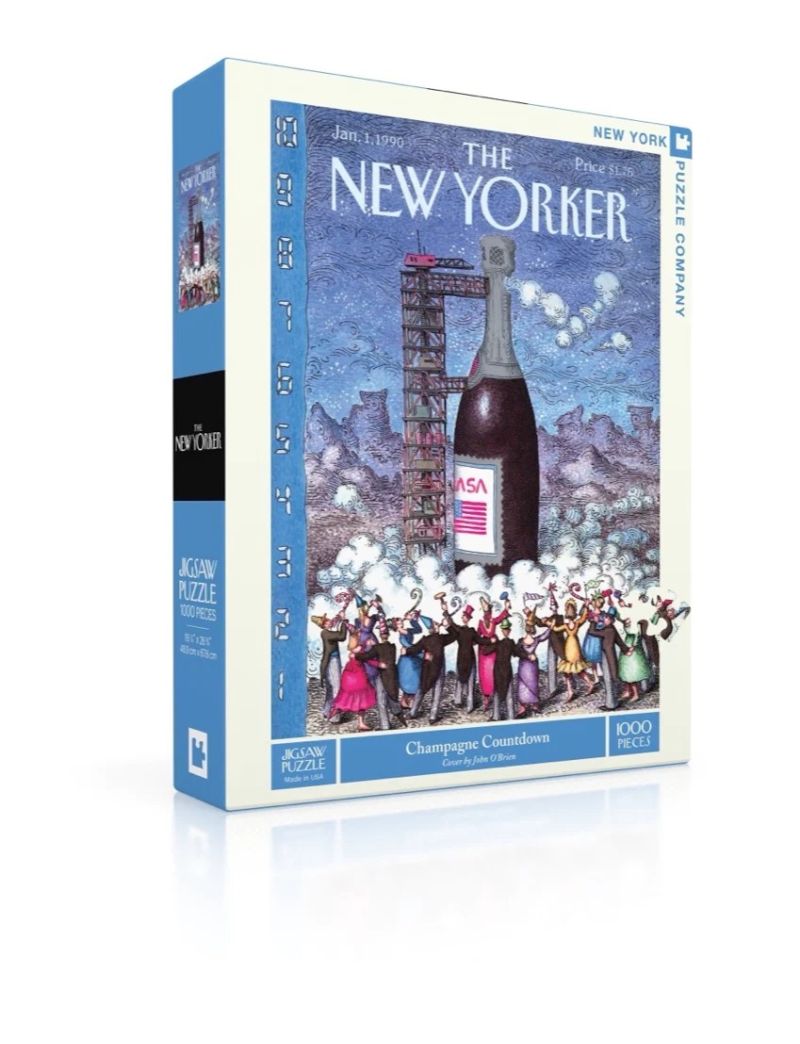 NEW YORKER CHAMPAGNE COUNTDOWN 1000 Pieces