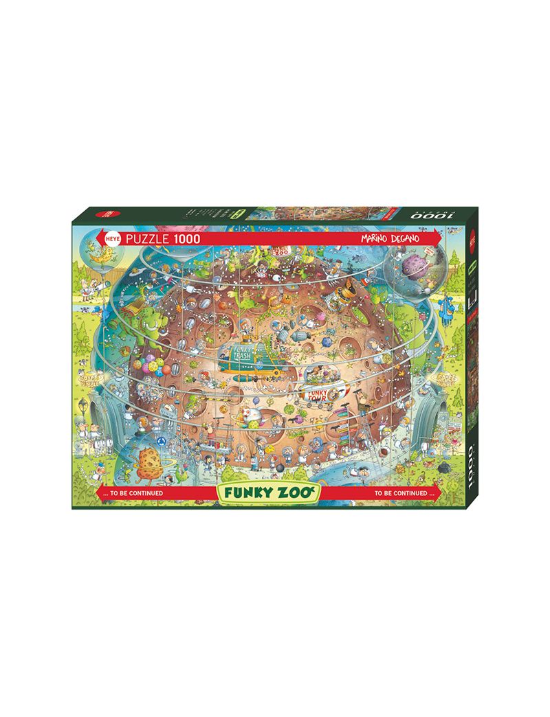 Heye Funky Zoo Cosmic Habitat 1000pcs