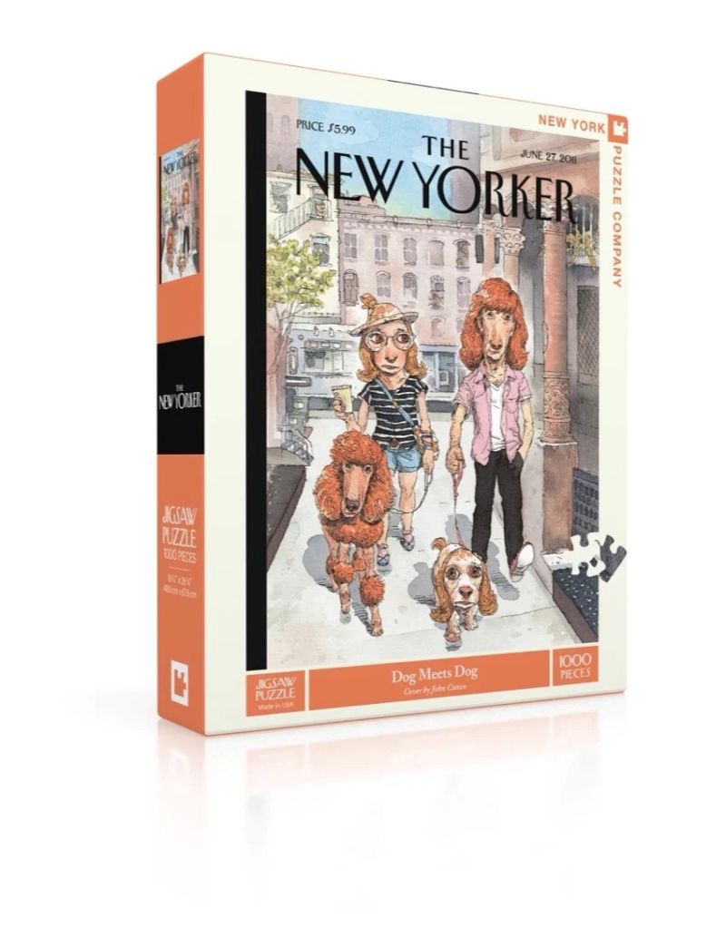 NEW YORKER MEETS DOG 1000 Pieces
