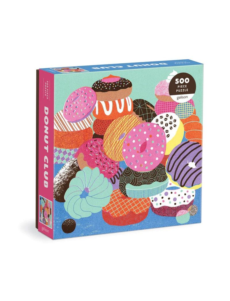 Galison Donut Club 500 Piece Puzzle