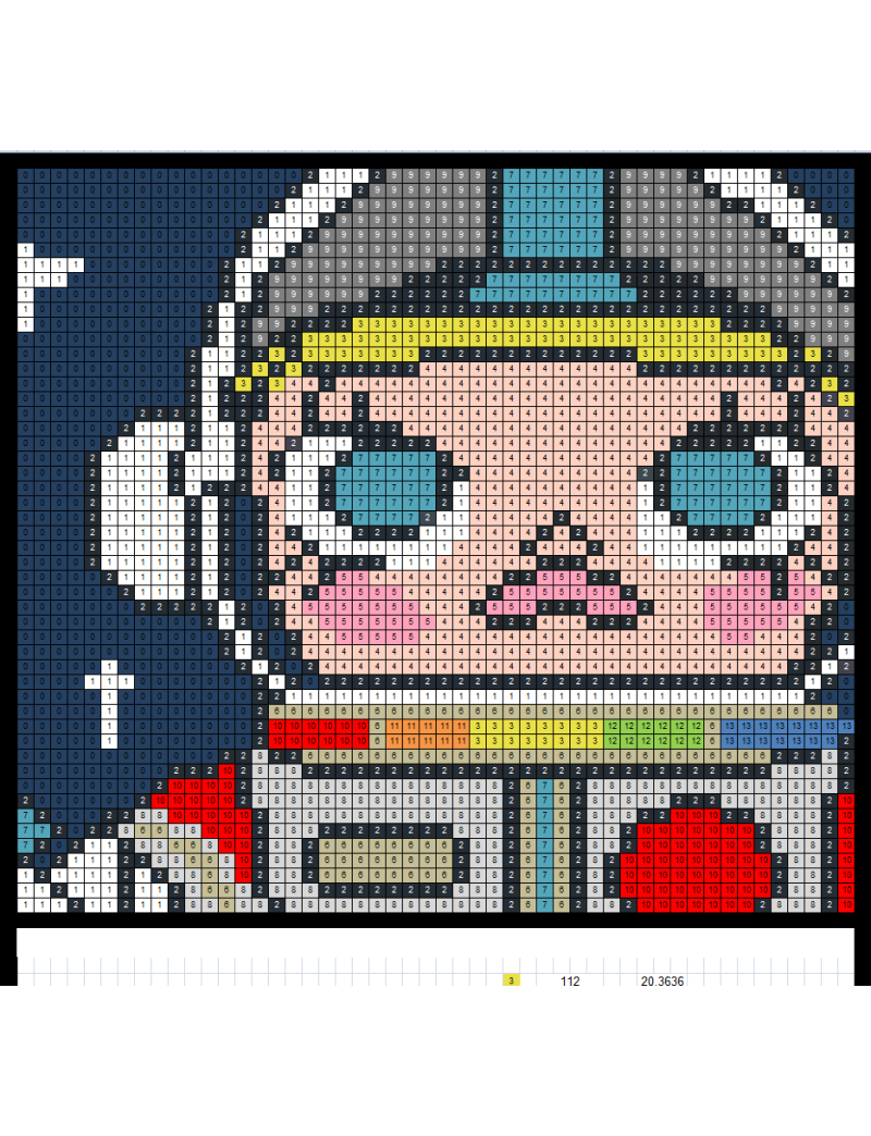 POPMART Pixel Art LEGO GREY