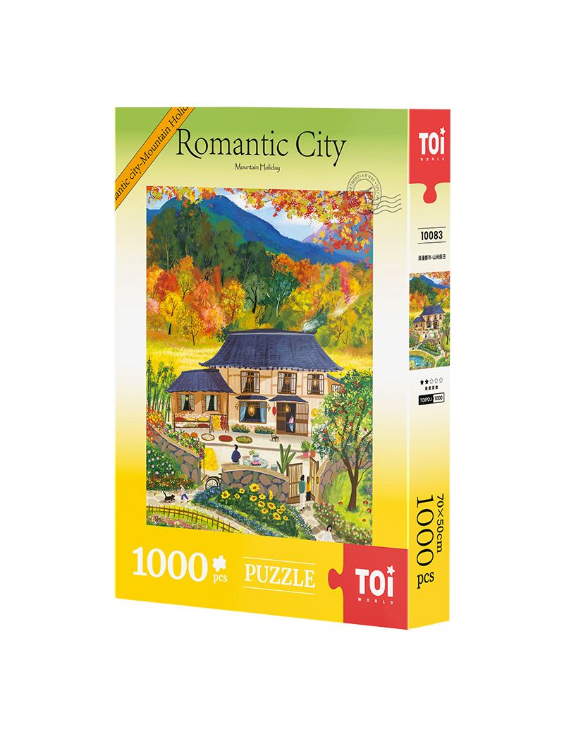 TOI Romantic City Series - "Mountain Holiday" 1000pc