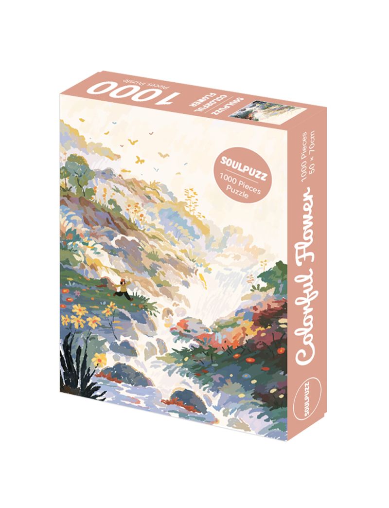 Soul Puzzle Chasing Wind in Hills 1000pcs