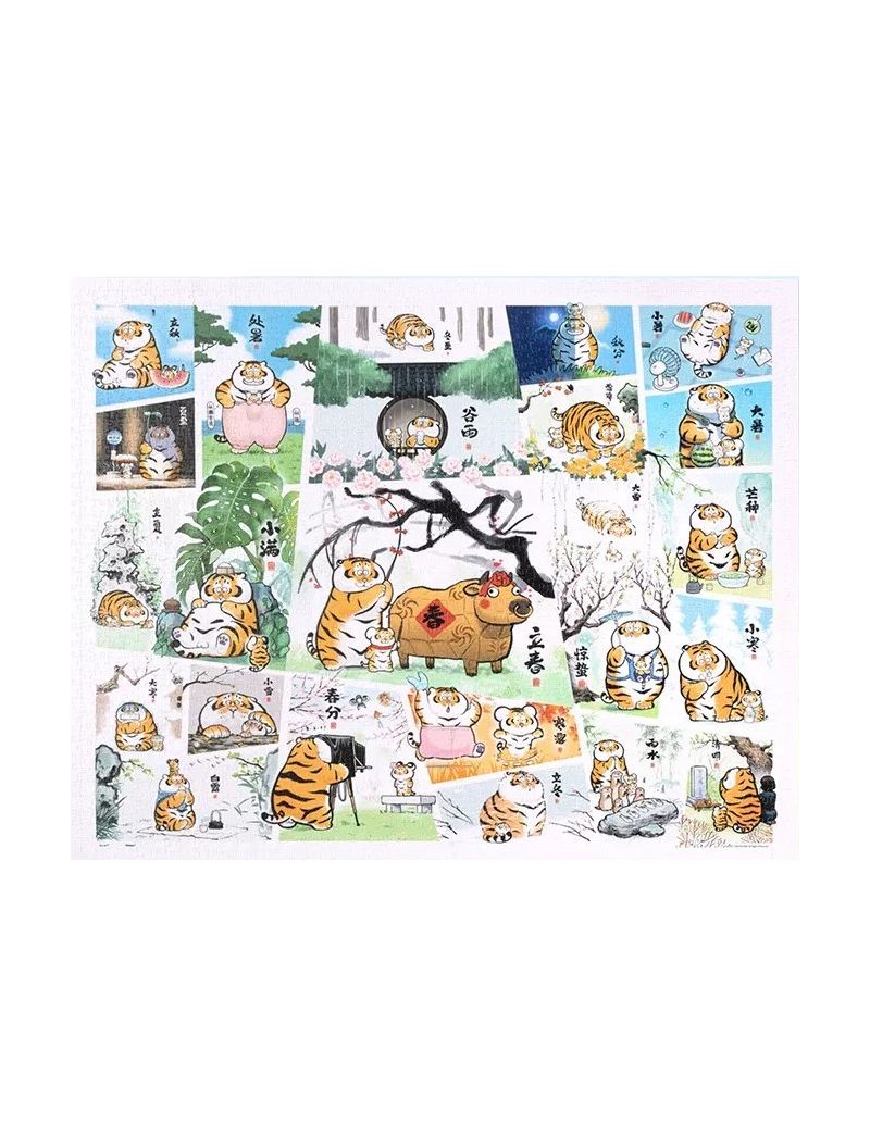 3D-JP Fat Tiger - Good Times 2000pcs H3267 