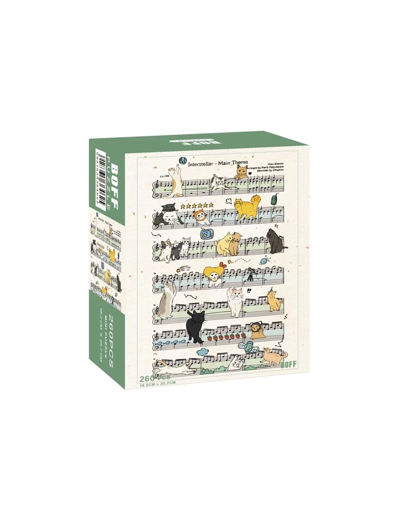 BOFF Cat Music Score 260pcs
