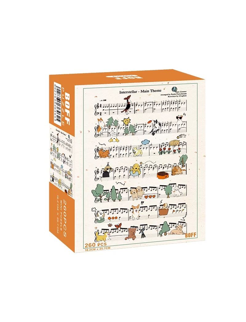 BOFF Dog music score 260pcs