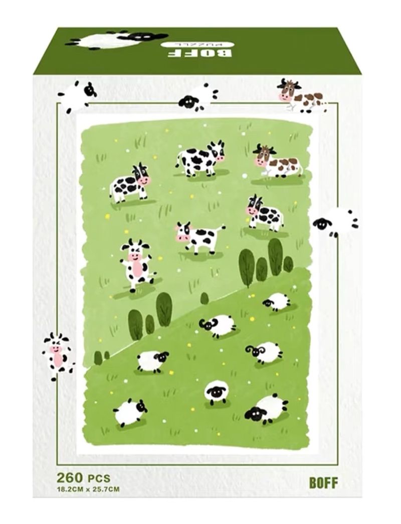 BOFF Cow and sheep hold a meeting 260pcs
