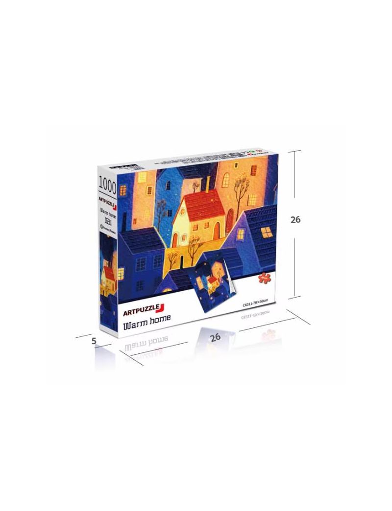 ARTPUZZLE Francisco Warm Home 1000pc C6311