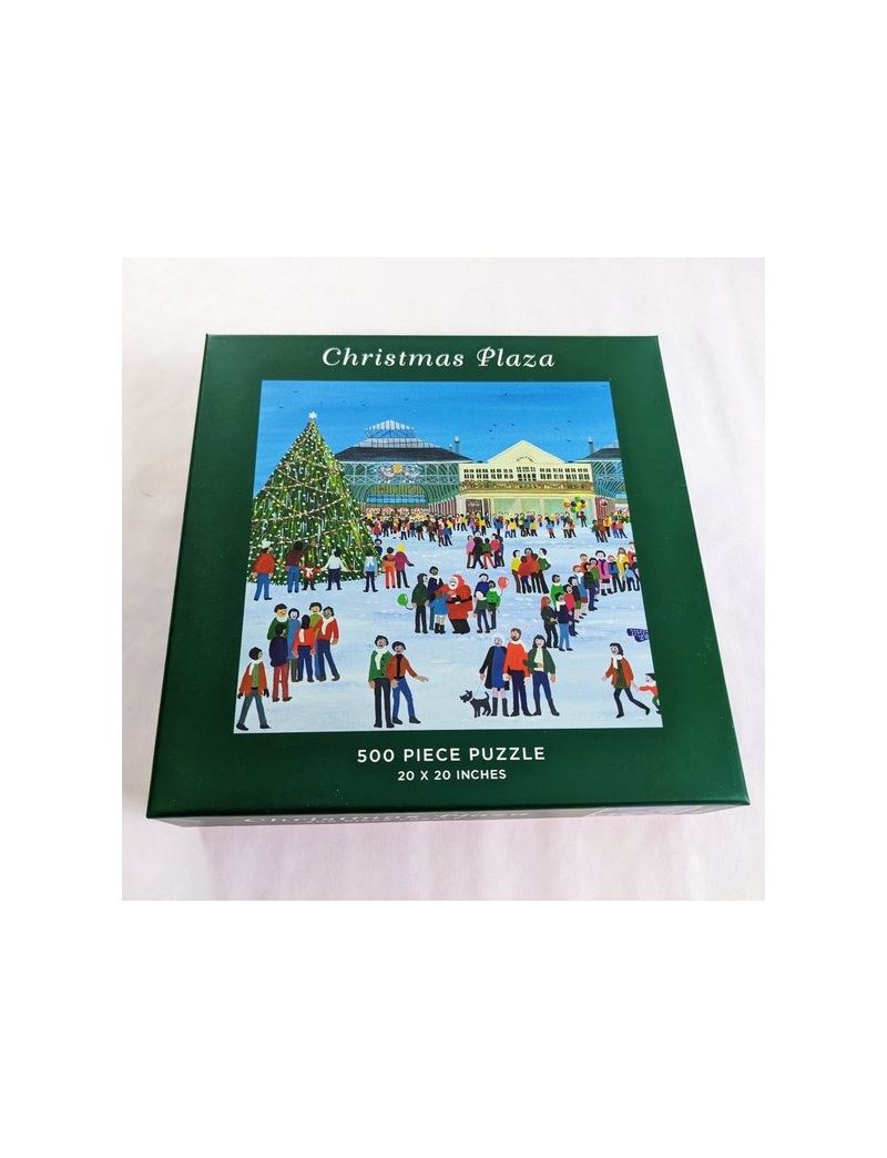 GALISON CHRISTMAS PLAZA 500PC