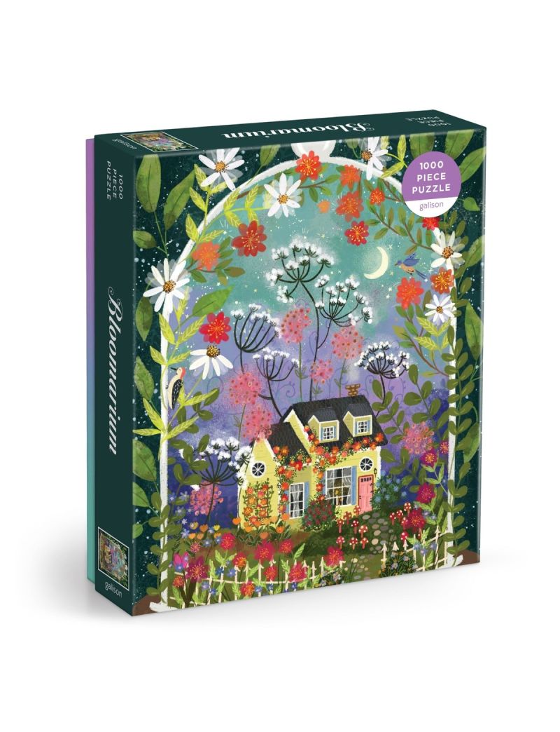 Galison Joy Laforme Bloomarium 1000 Piece Puzzle